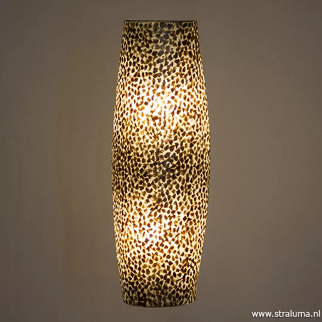 Beach wandlamp goud capiz schelpen>Straluma Best Sale