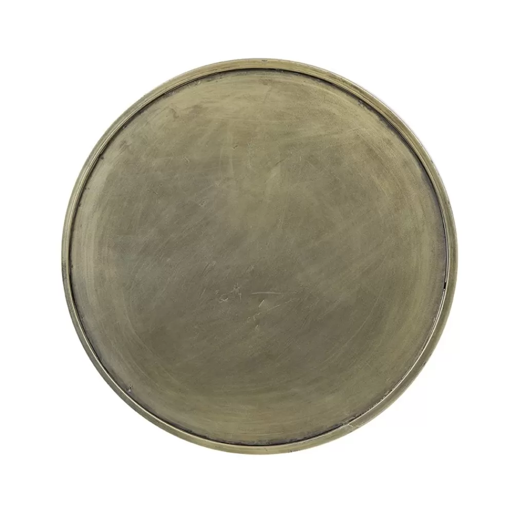 Bijzettafel Envira antiek goud Ø35x98,5 cm>Straluma Best Sale