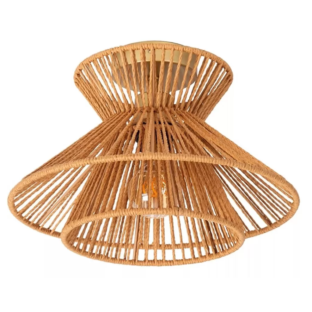 Botanische plafondlamp naturel / mat goud>Straluma Discount