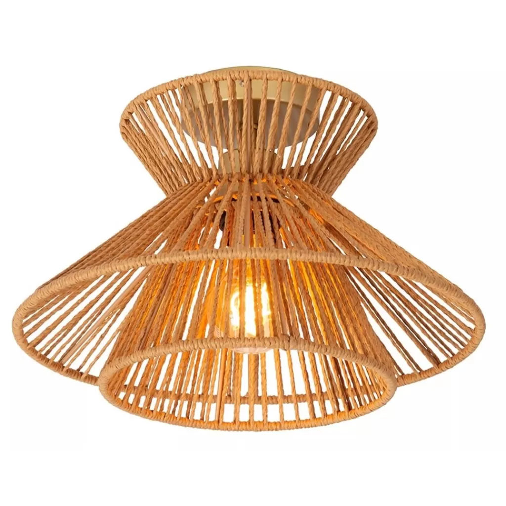 Botanische plafondlamp naturel / mat goud>Straluma Discount