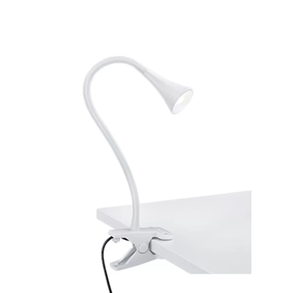 Buigbare klemlamp wit inclusief LED>Straluma Store