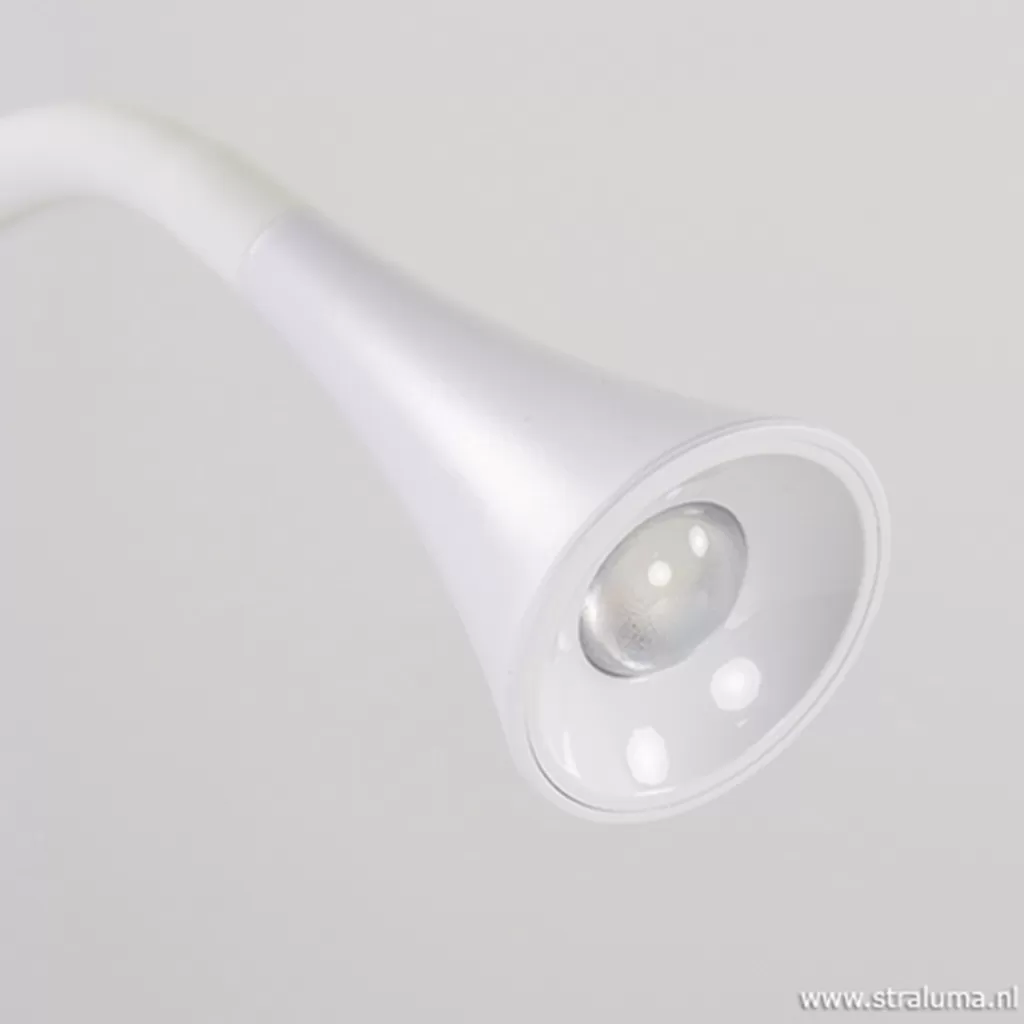 Buigbare klemlamp wit inclusief LED>Straluma Store