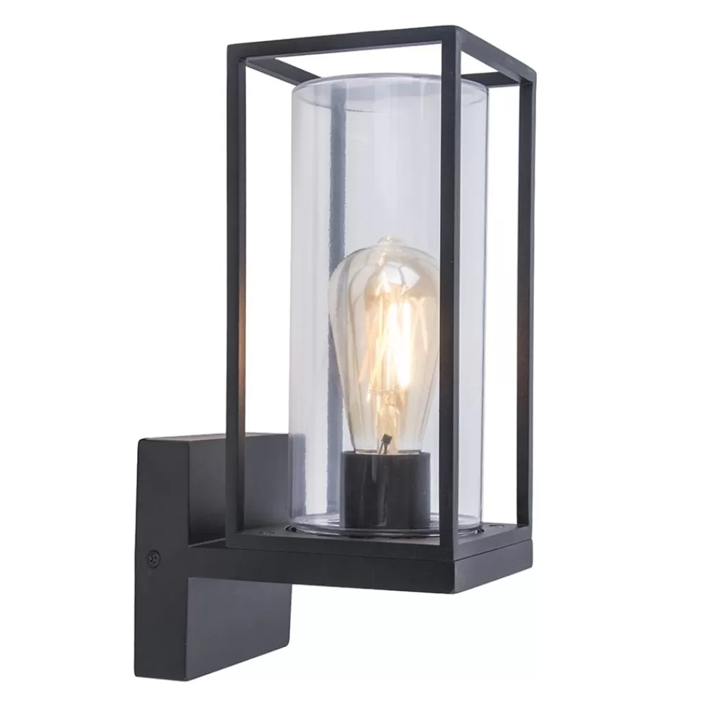 Buitenlamp Flair lantaarn op voet zwart IP44>Straluma Store