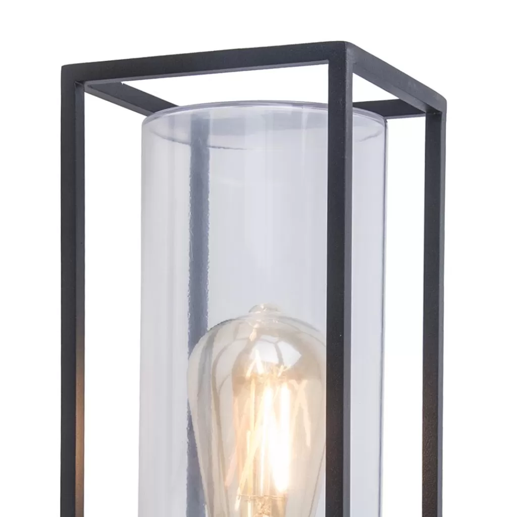 Buitenlamp Flair lantaarn op voet zwart IP44>Straluma Store