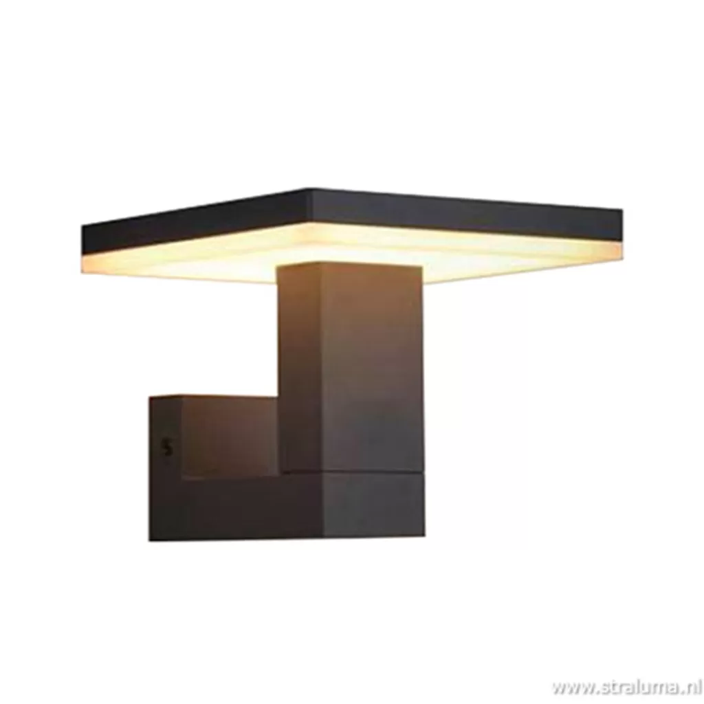 Buitenlamp-wandlamp antraciet square>Straluma Hot