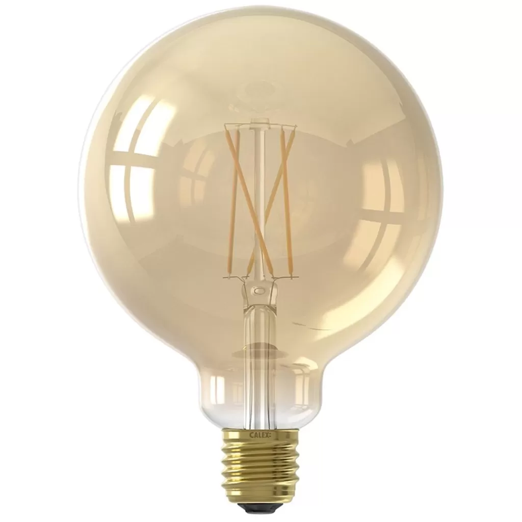 Calex Smart Home E27 Globe LED filament goud G125>Straluma Flash Sale