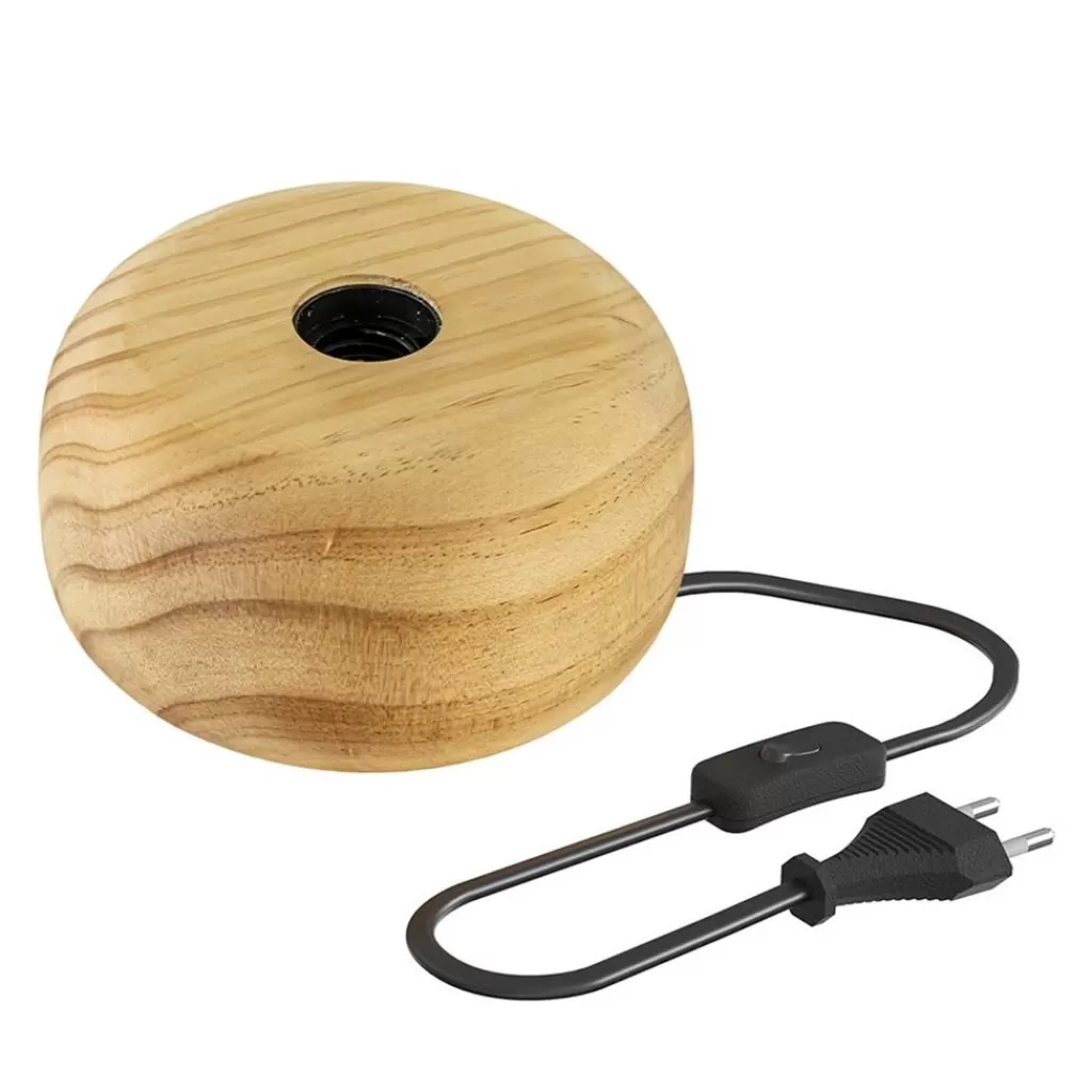 Calex tafellamp Wood FSC rond>Straluma Shop