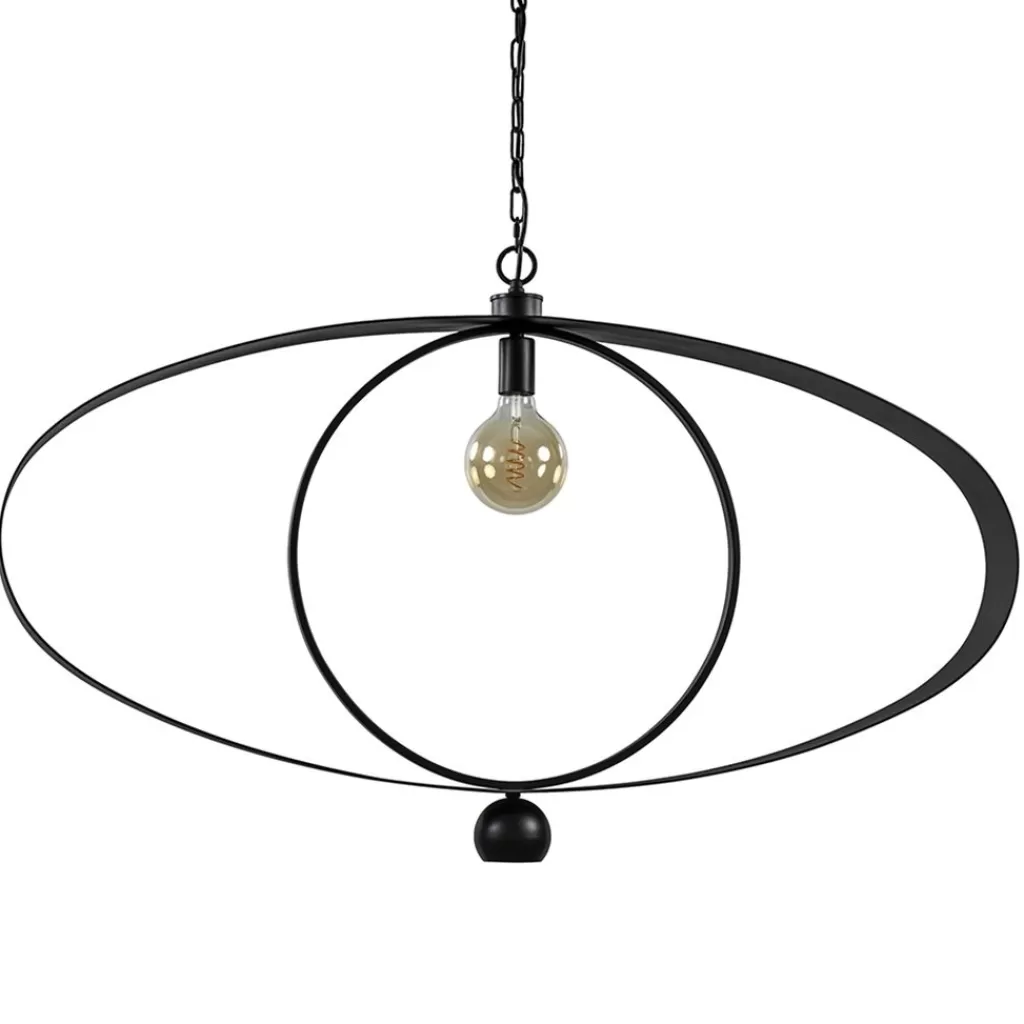 Design hanglamp textured black ovaal>Straluma Sale