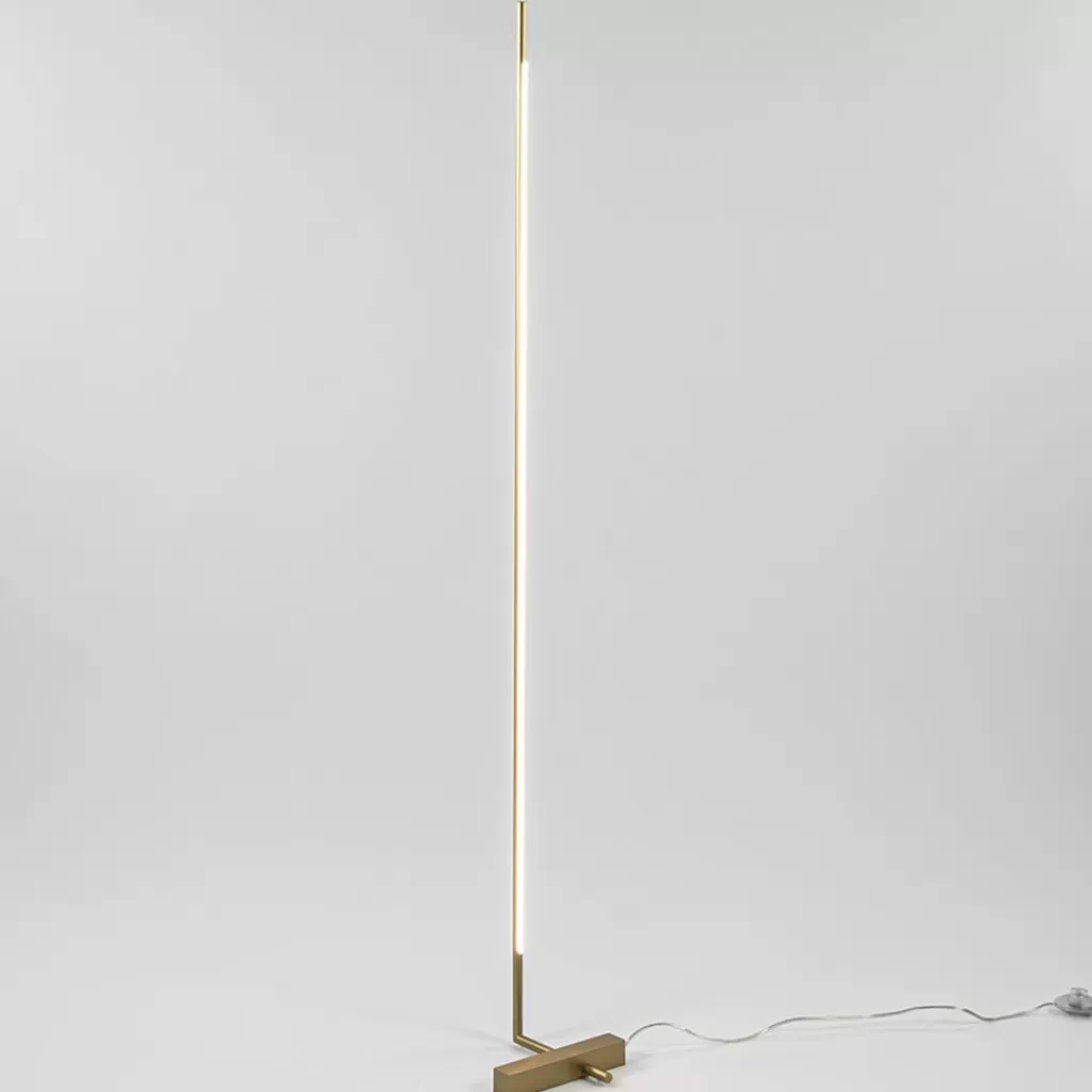 Design LED vloerlamp goud verstelbaar>Straluma Fashion