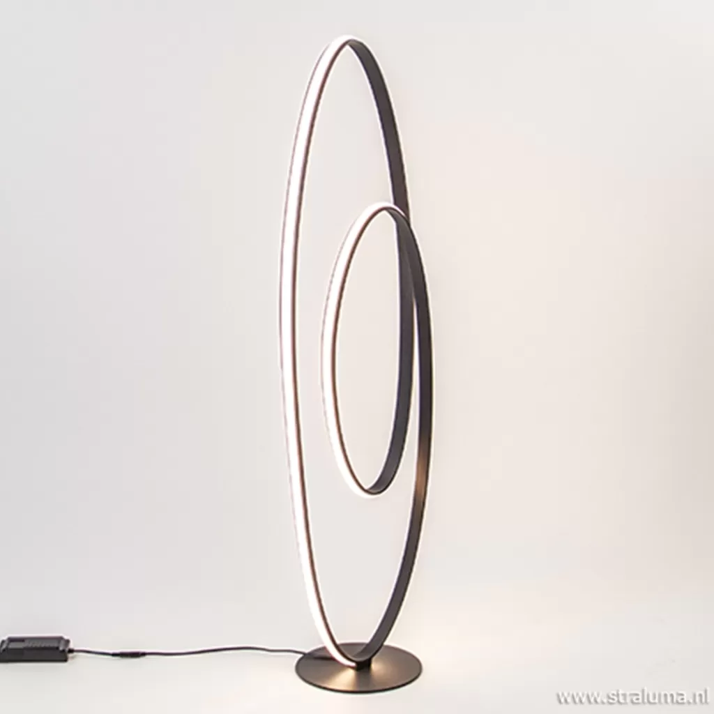 Design vloerlamp dimbaar LED zwart>Straluma Flash Sale