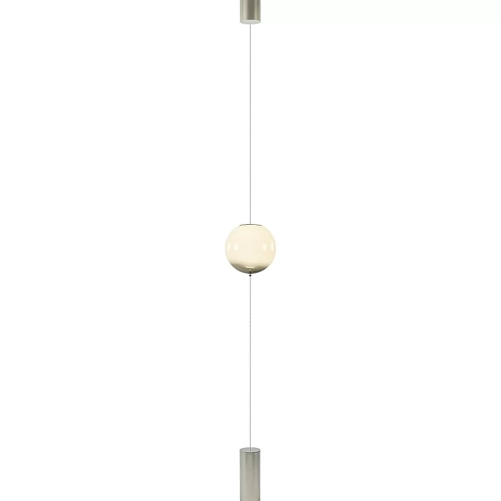 Design vloerlamp smoke steel met transparant smoke glas>Straluma Discount