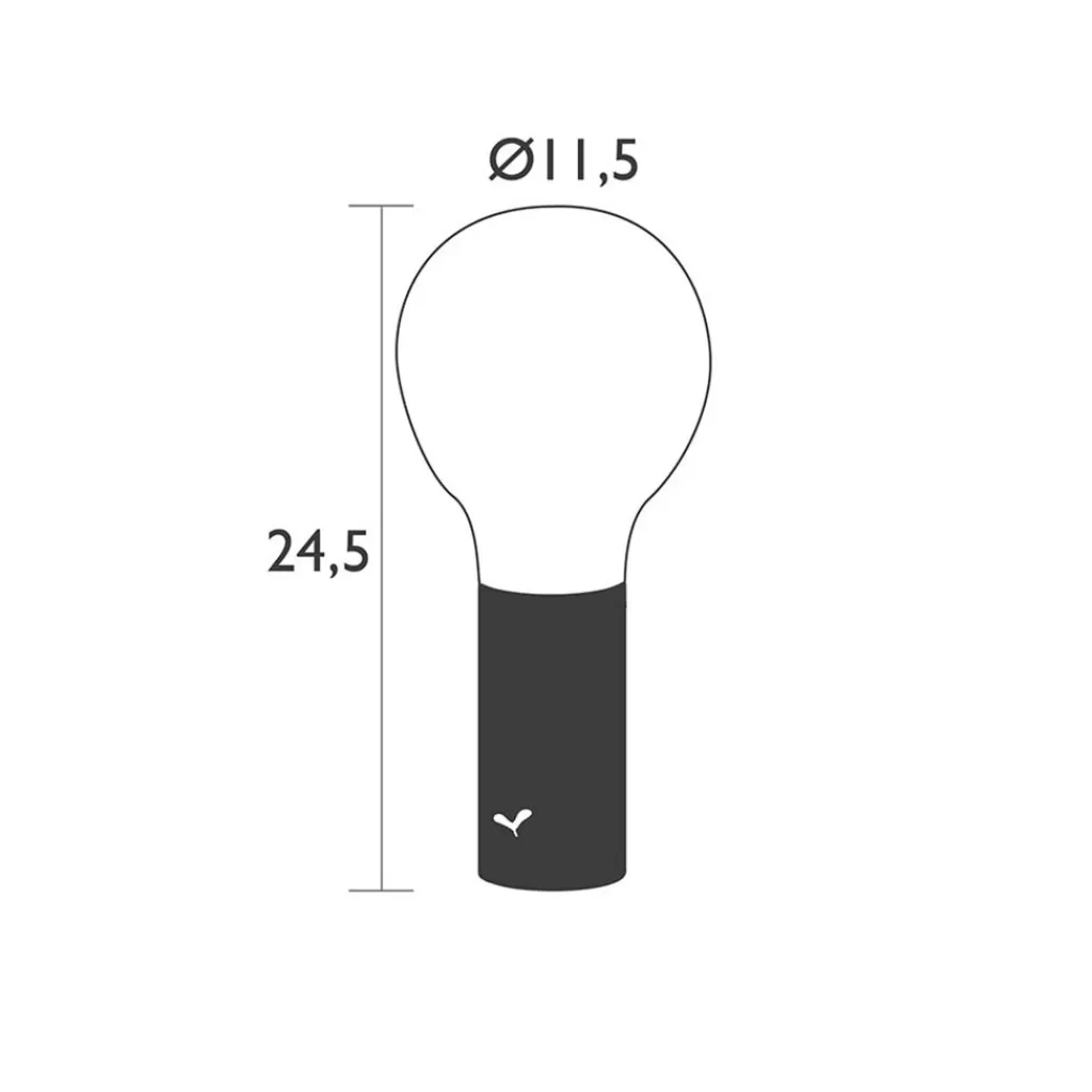 Draagbare buitenlamp IP54 grijs>Straluma Clearance