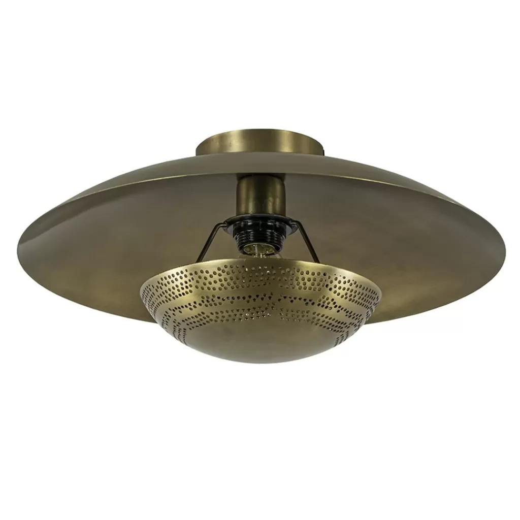 Elegante plafond/wandlamp antiek brons>Straluma Shop