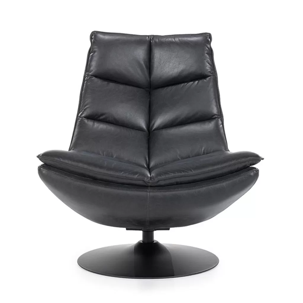 Fauteuil Sven leder - zwart>Straluma Hot