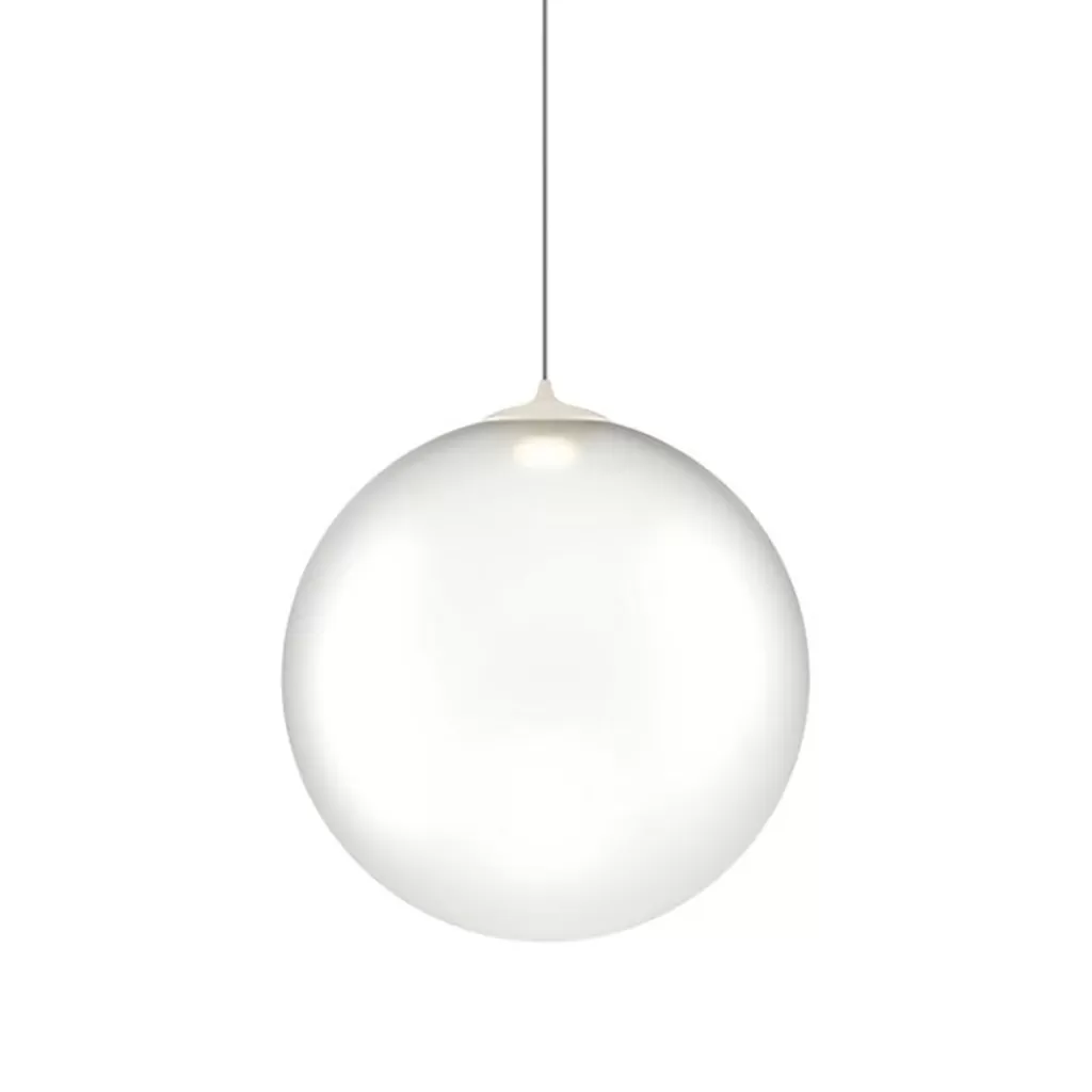 Glazen hanglamp Random Solo frosted wit 28 cm>Straluma Clearance