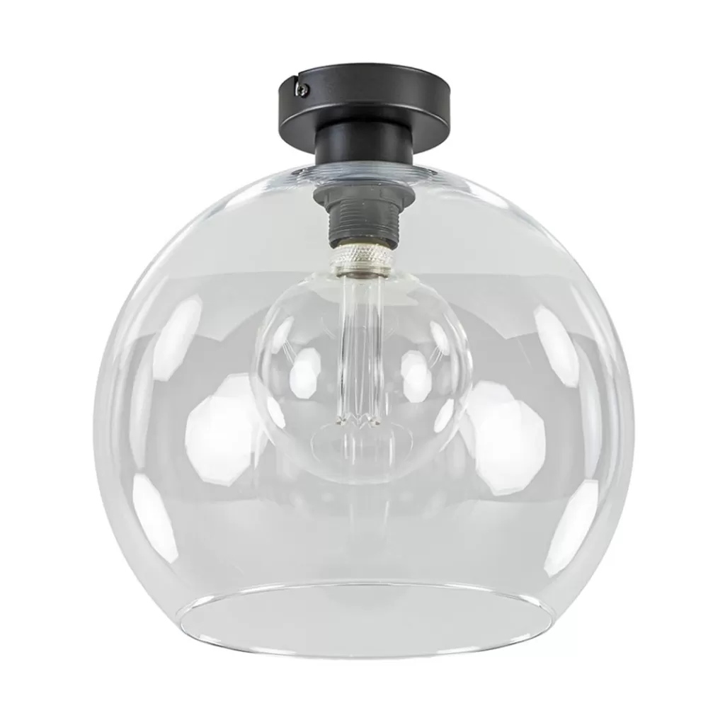 Globe plafondlamp helder glas 30 cm>Straluma Fashion