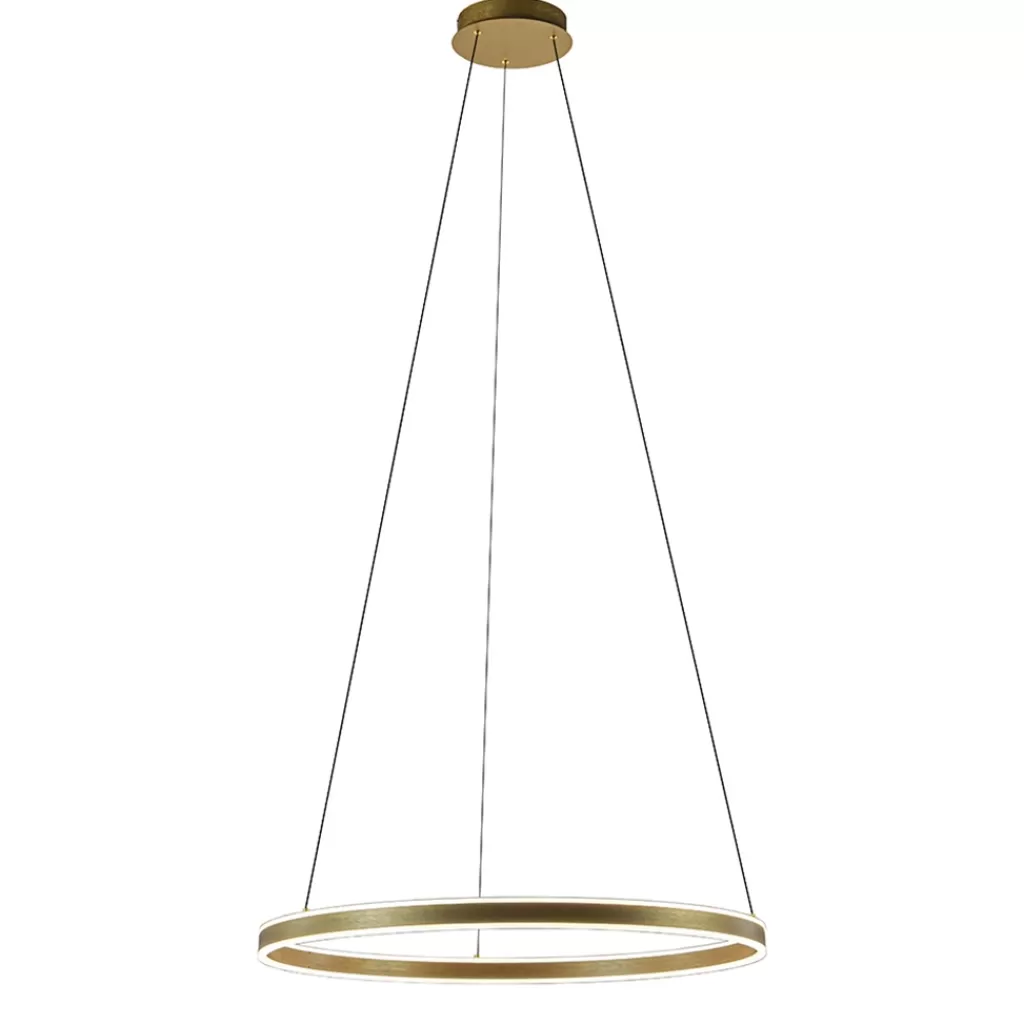 Grote design hanglamp LED gouden ring>Straluma Fashion