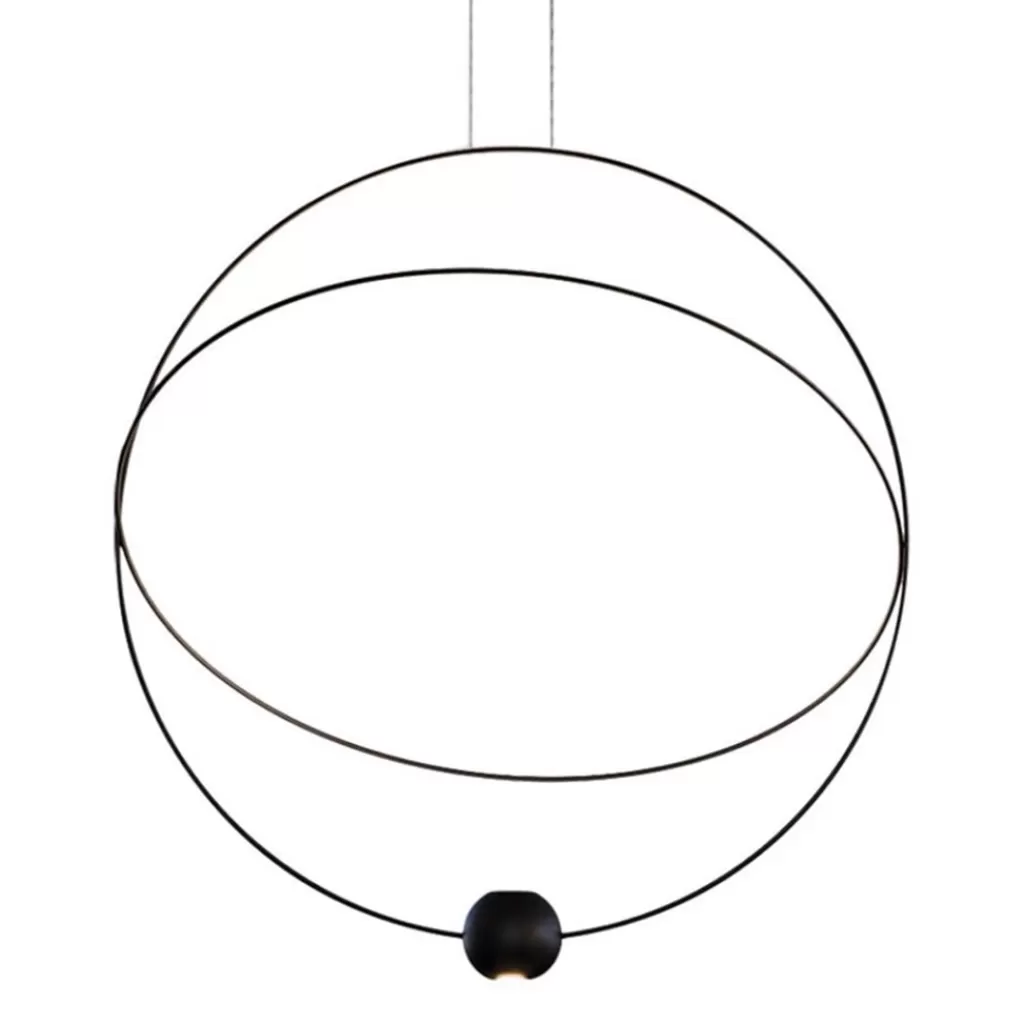 Grote design hanglamp ring met LED spot>Straluma Discount