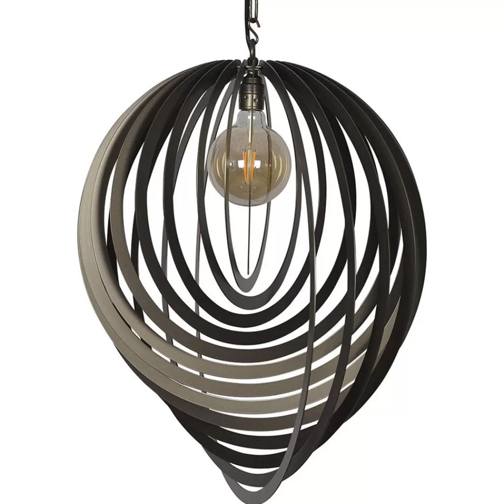 Grote design hanglamp ringen platinum 80 cm>Straluma Sale