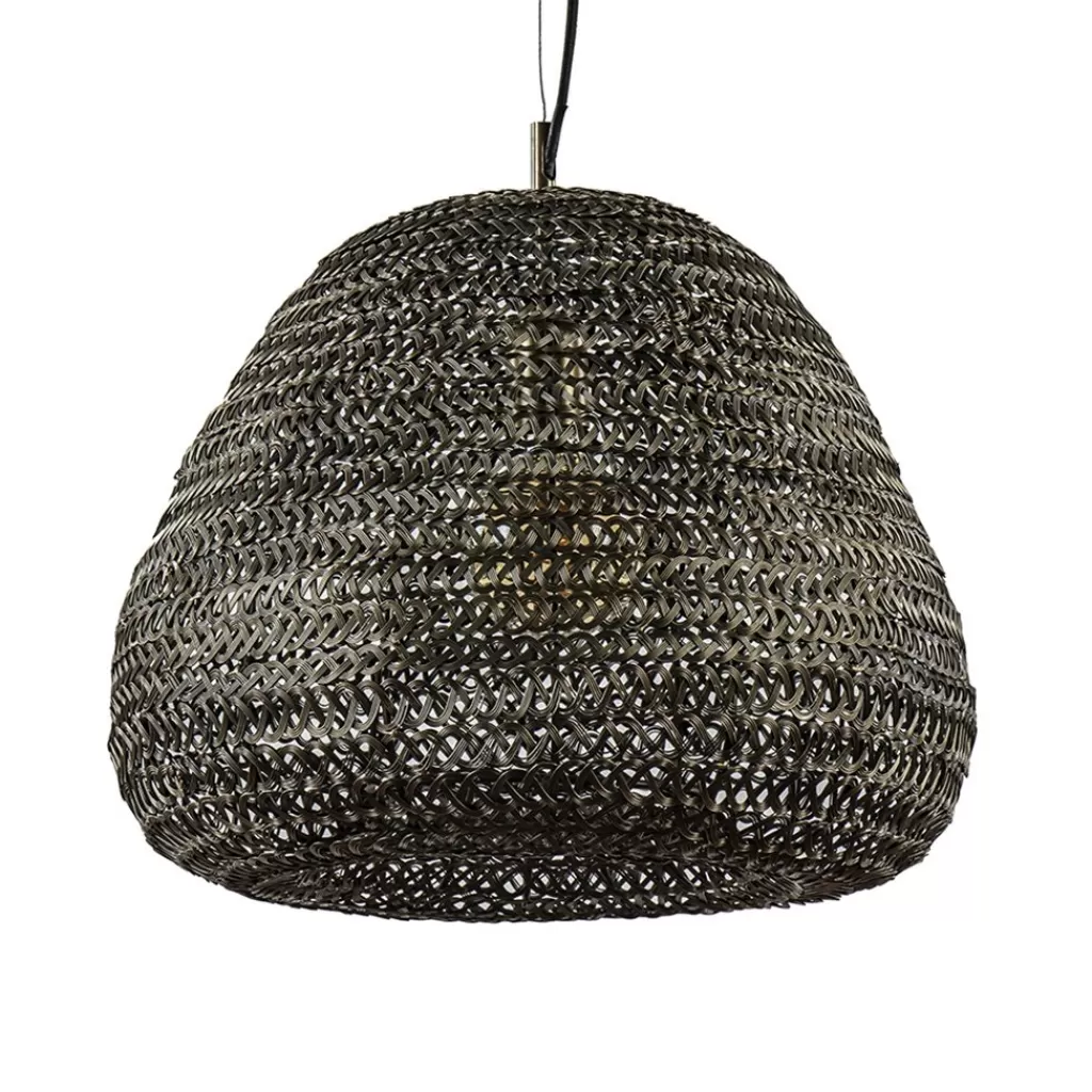 Grote hanglamp Finou antiek brons met zwart>Straluma Flash Sale