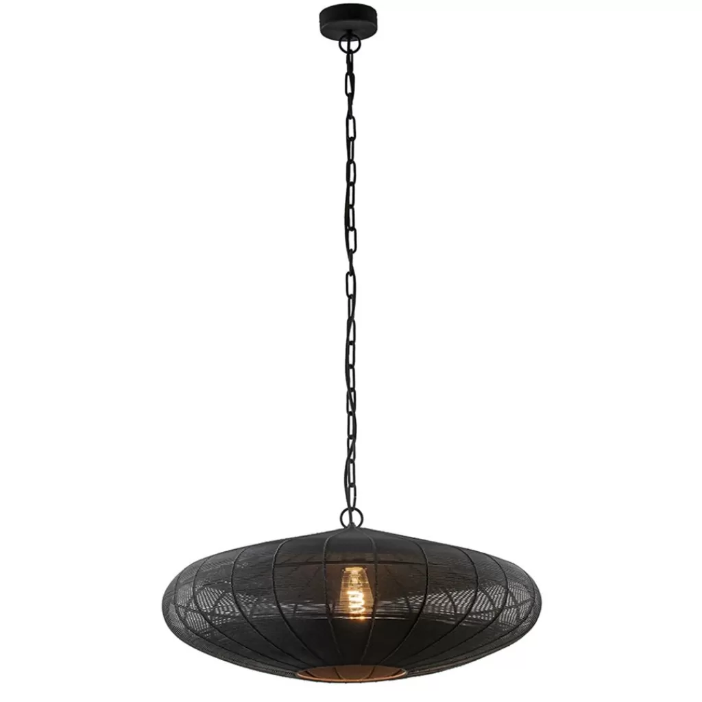 Grote Light and Living hanglamp Bahoto mat zwart>Straluma Shop