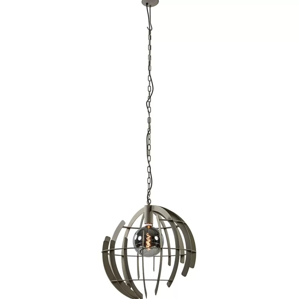 Grote metalen hanglamp Terra quartz 60 cm>Straluma Sale