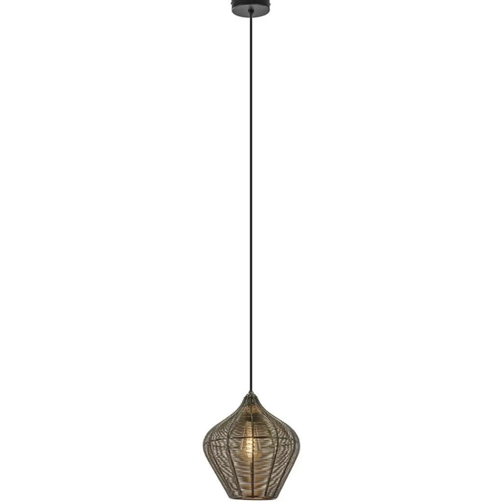 Hanglamp Alvaro 27cm antiek brons>Straluma Online