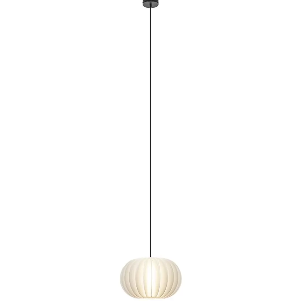 Hanglamp Arena 1L 40cm zwart/kap wit>Straluma Flash Sale