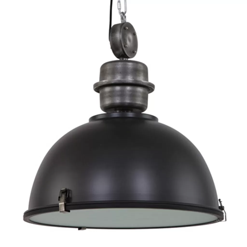 Hanglamp Bikkel 52 zwart industrieel>Straluma Outlet