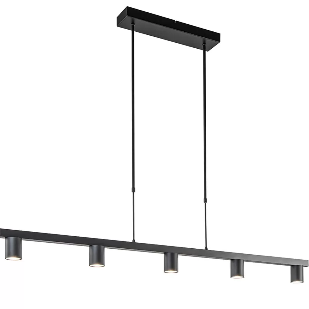 Hanglamp Bounce 5L tube spot zwart>Straluma Sale