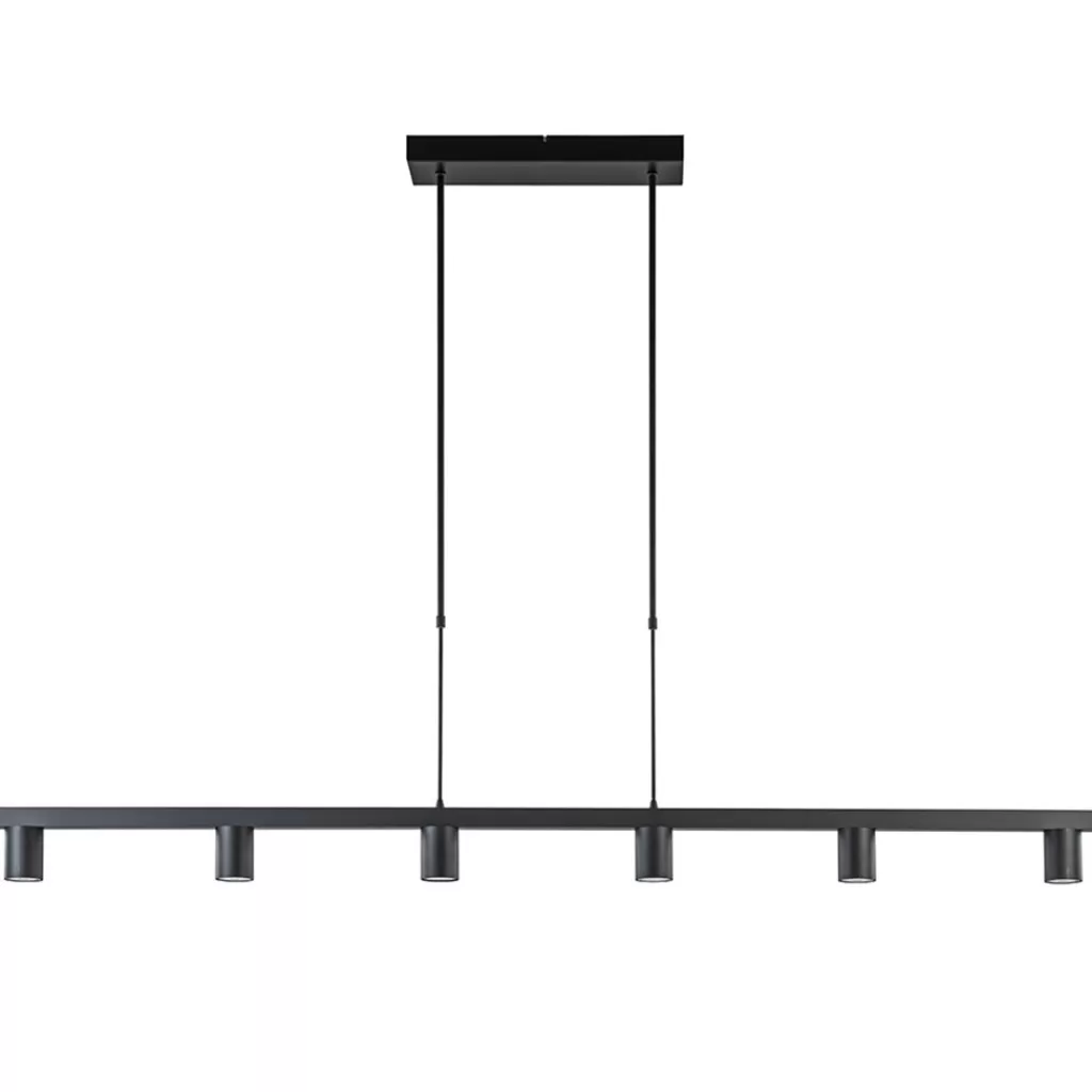 Hanglamp Bounce 6L 160cm zwart>Straluma Clearance