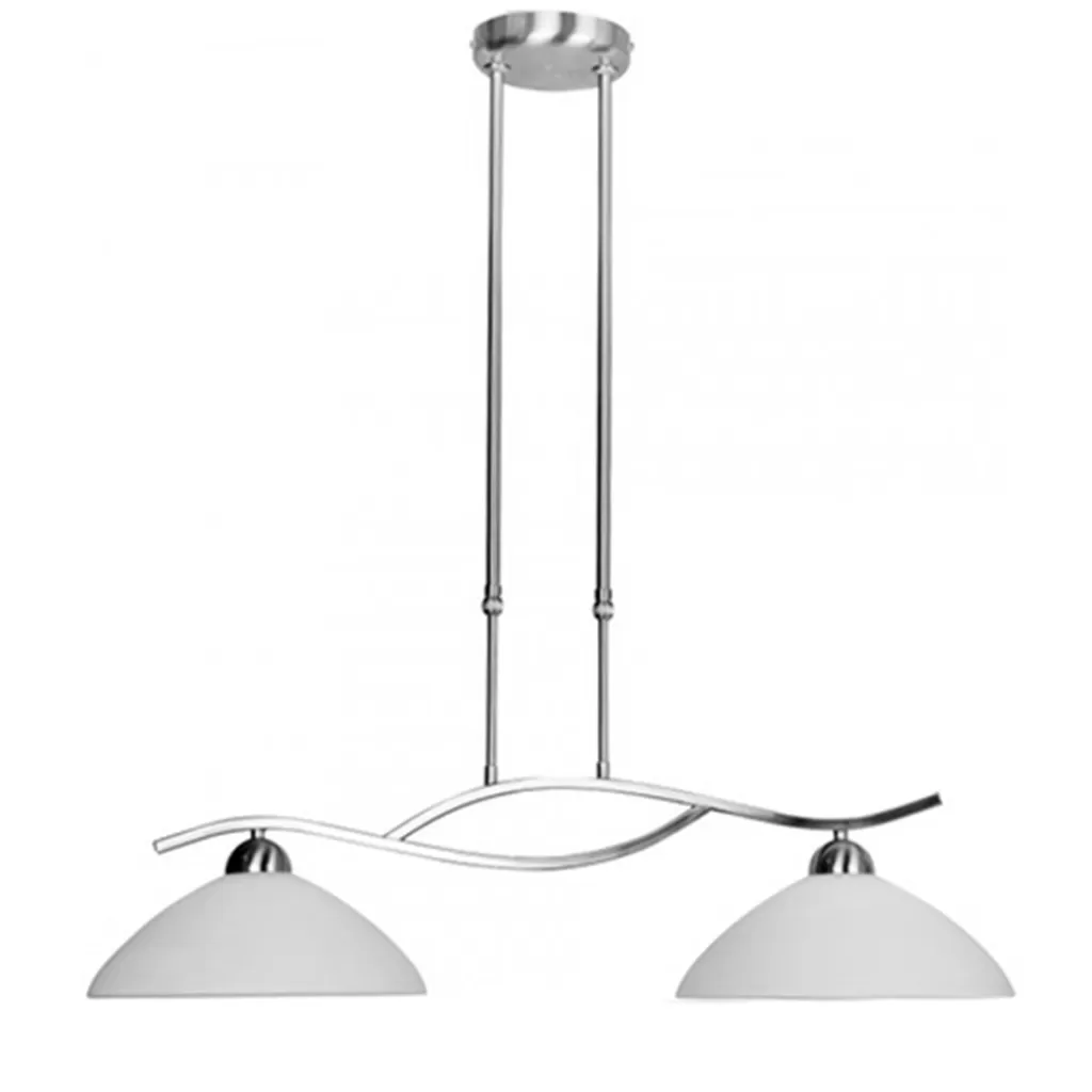 Hanglamp Capri staal/glas eettafel>Straluma Best Sale