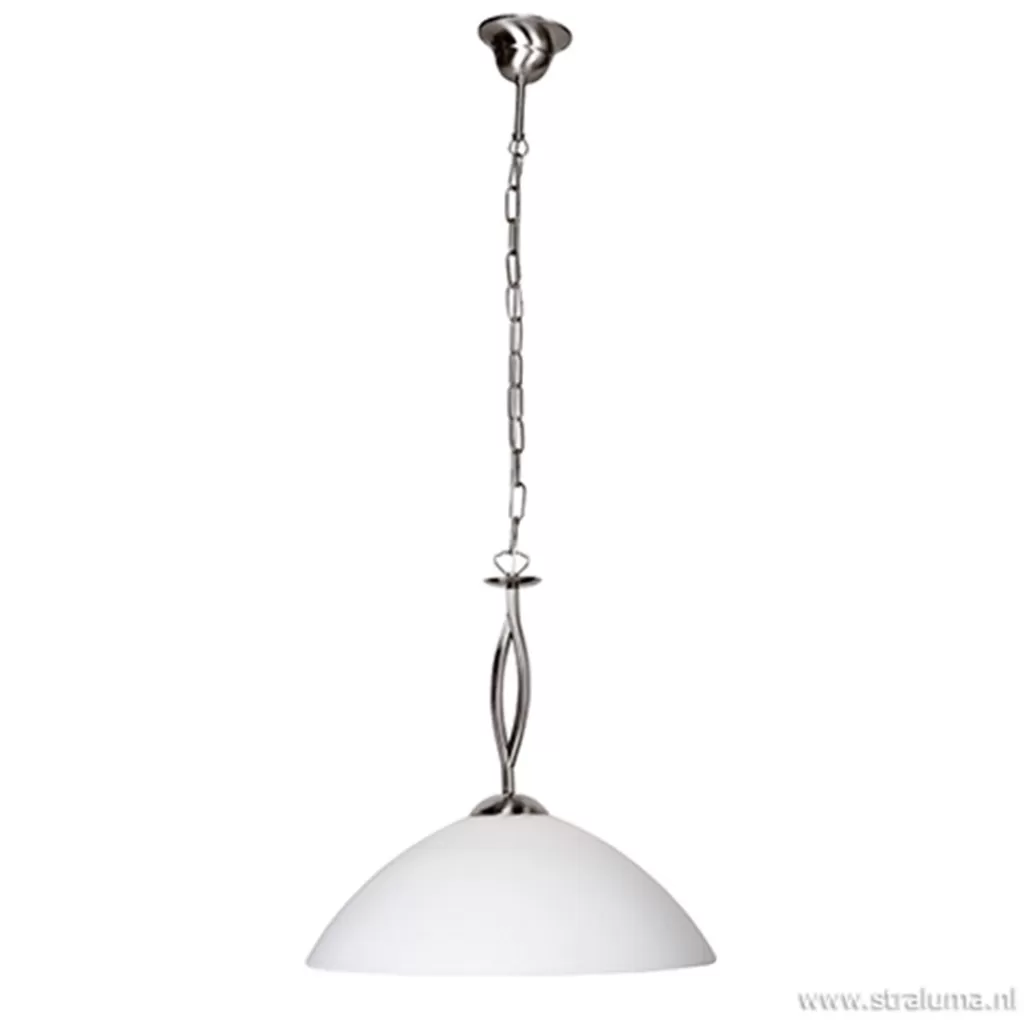 Hanglamp Capri staal/glas woonkamer>Straluma Sale