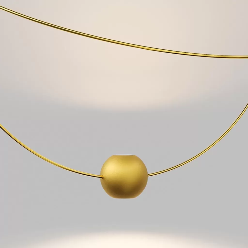 Hanglamp Elara 60cm goud/matgoud>Straluma Best