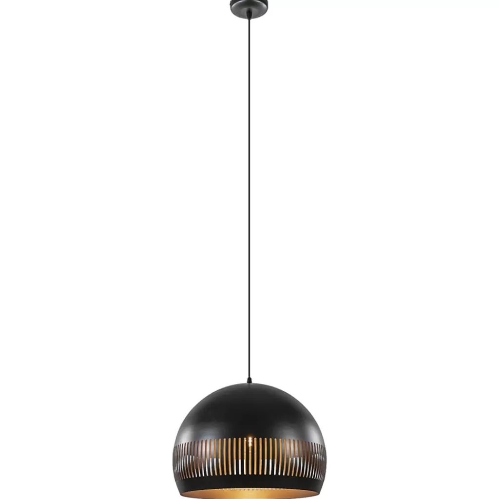 Hanglamp Globo 50cm zwart/goud>Straluma Clearance