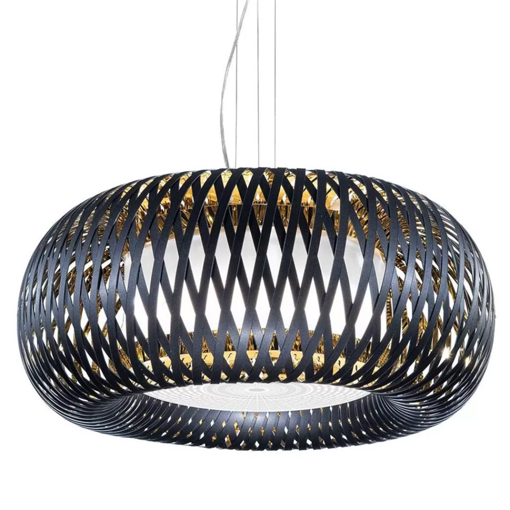 Hanglamp Kalatos zwart/goud 63cm>Straluma Discount