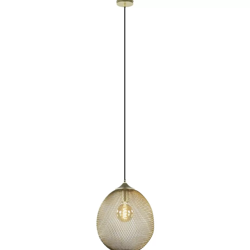 Hanglamp Moroc goud 30cm>Straluma Discount