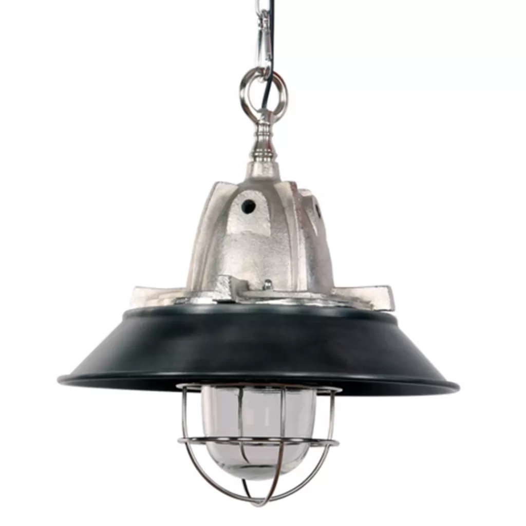 Hanglamp Tuk industrieel 41cm zwart/staal>Straluma Outlet