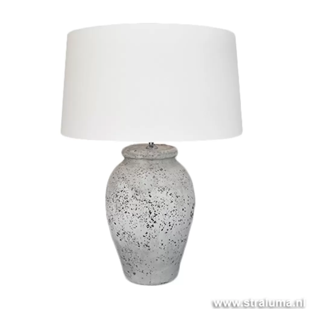 Landelijke stenen lampvoet Vulsini 50 cm>Straluma Shop