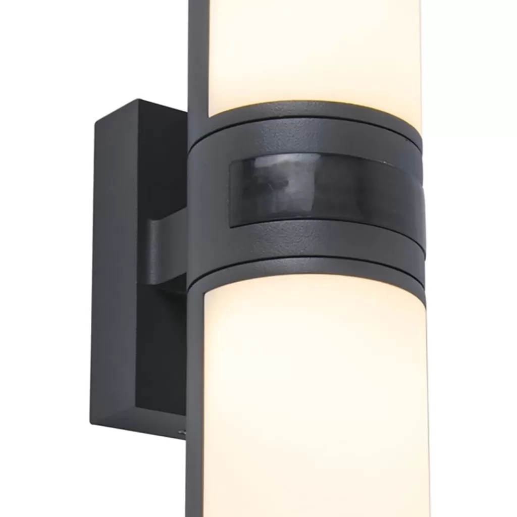 LED buitenlamp cilinder draaibaar inclusief bewegingssensor>Straluma New