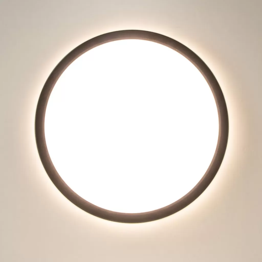 LED plafondlamp met 3 licht opties zwart rond>Straluma Best