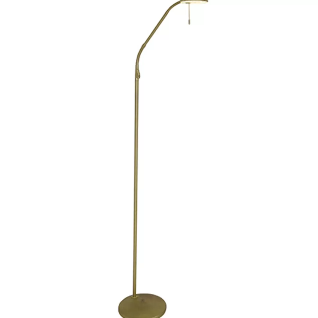 Leeslamp-vloerlamp LED messing dimbaar>Straluma Sale