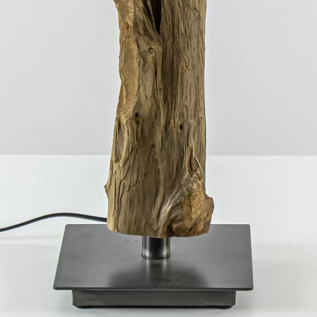 Light & Living lampvoet Siji metaal met hout>Straluma Shop