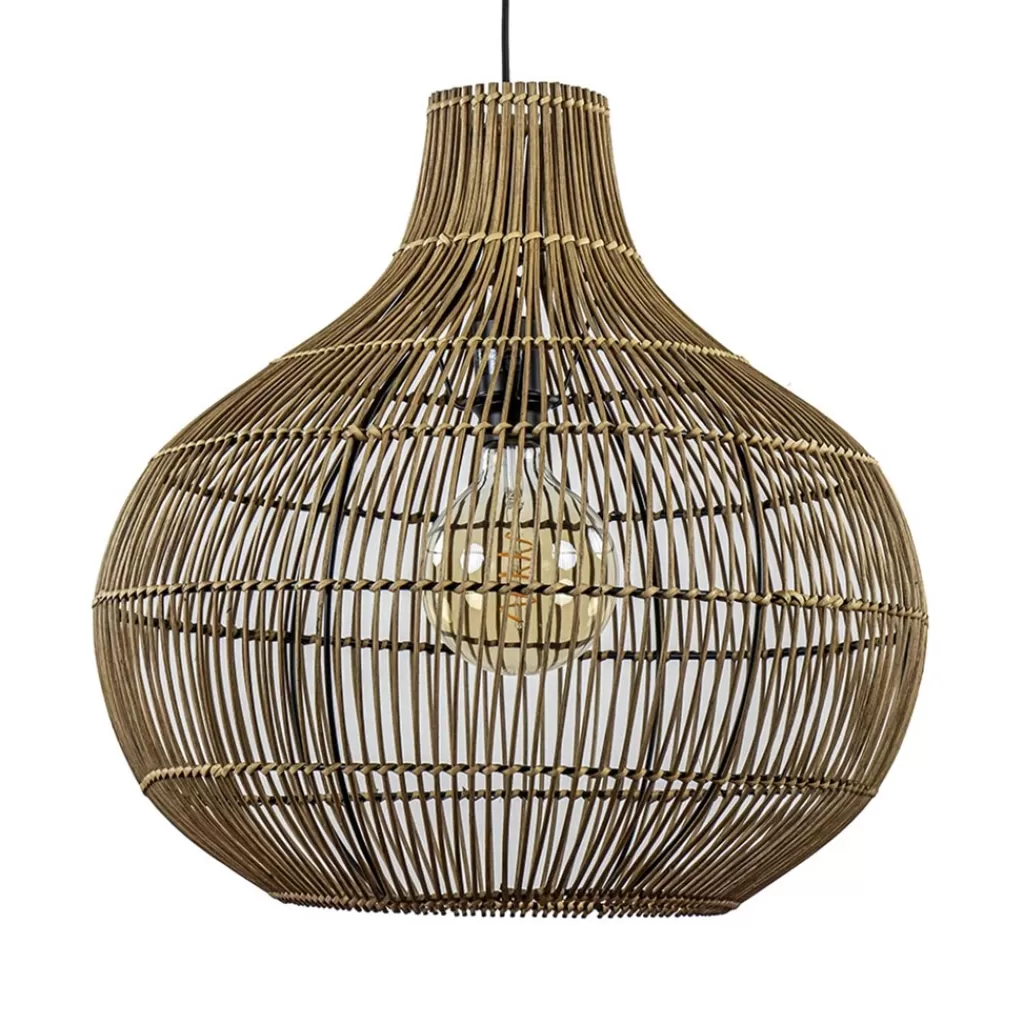 Light and Living hanglamp Pacino donker rotan>Straluma Fashion