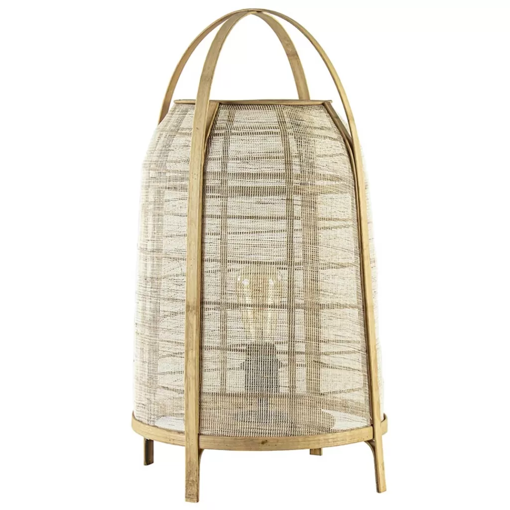 Light and Living tafellamp Jacinto naturel 60 cm>Straluma Best