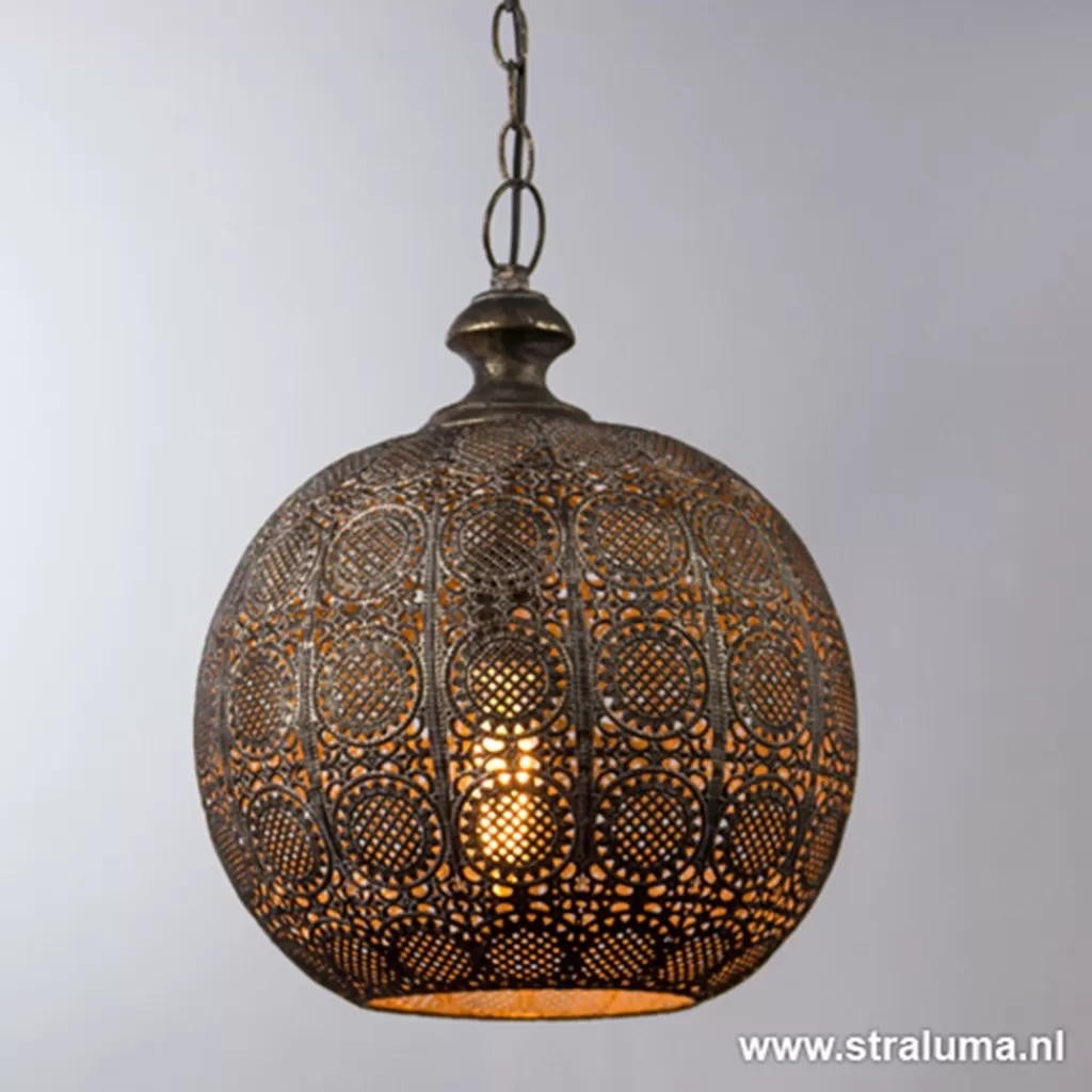 Light Living hanglamp Ananya bruin-goud>Straluma Sale