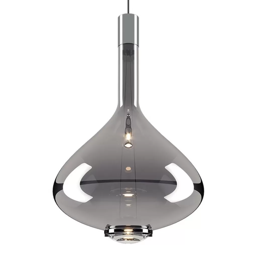 Luxe design hanglamp Sky-Fall chroom glas inclusief LED>Straluma Hot