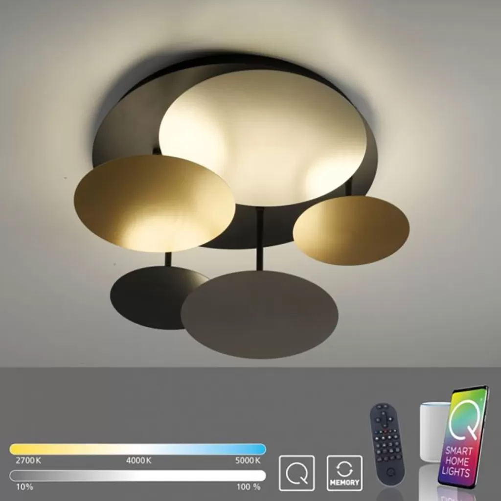 Luxe smart plafondlamp LED meerkleurig>Straluma Best Sale