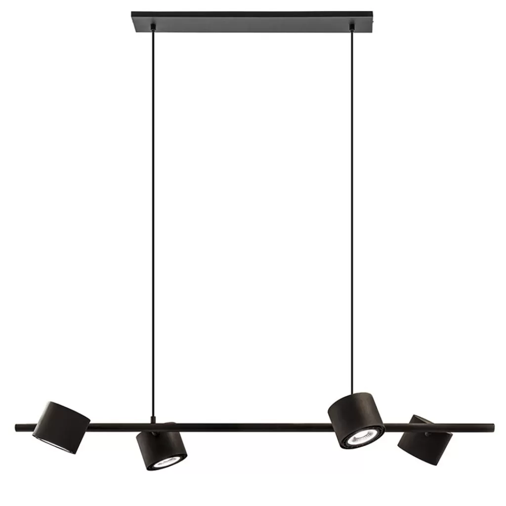 Moderne 4-lichts hanglamp inclusief verstelbare LED spots>Straluma Discount