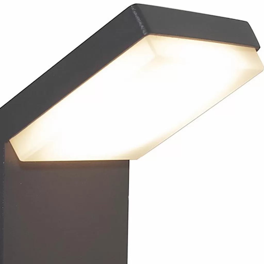 Moderne buitenlamp wand inclusief geïntegreerd LED>Straluma Store